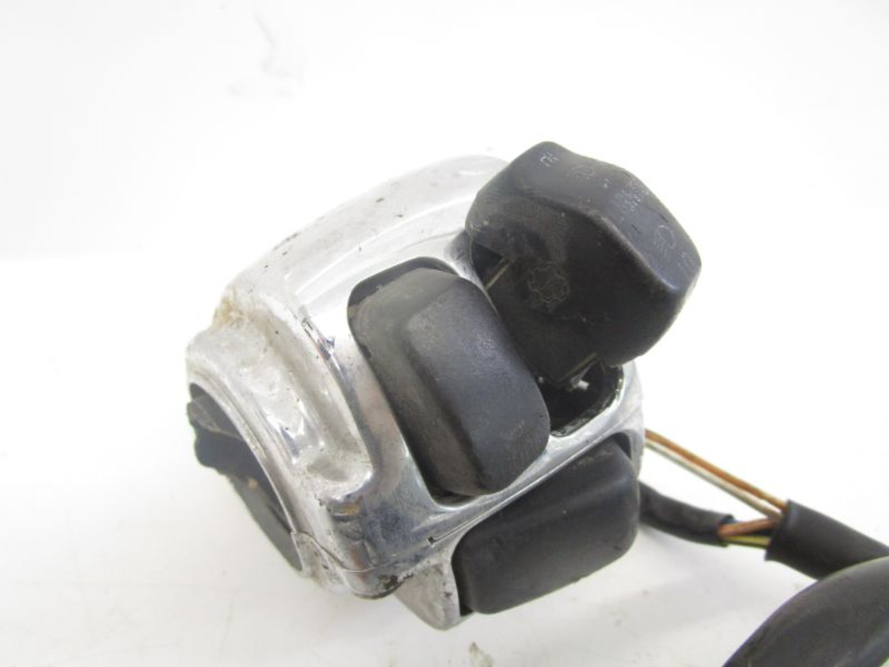 06 Harley Davidson Softail FLSTFI Fat Boy Left Bar Switch